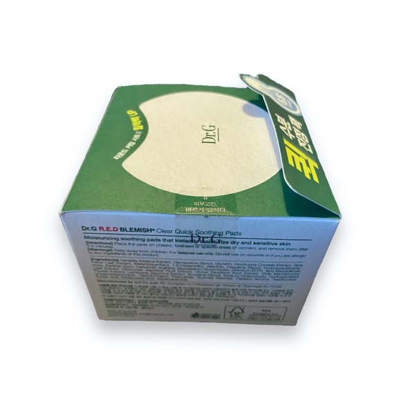 DR.G RED Blemish Clear Quick Soothing Pads NWT - Picture 3 of 8